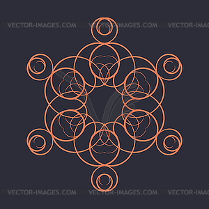 Circular ornament,  - vector clipart