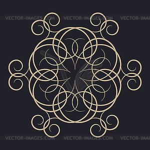 Circular ornament,  - vector clipart