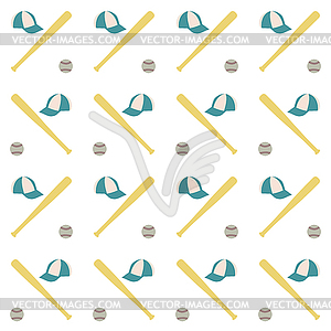 Sports seamless background,  - vector clipart