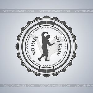 Sport logo,  - stock vector clipart