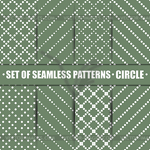 Set of seamless pattern,  - vector clip art