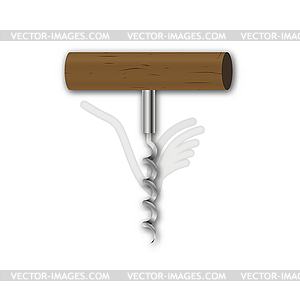 Corkscrew, - vector clip art