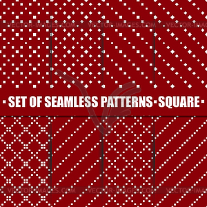 Set of seamless pattern, - vector image