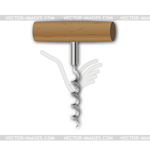 Corkscrew,  - vector clip art