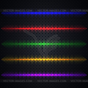 Bright light effects,  - vector clipart