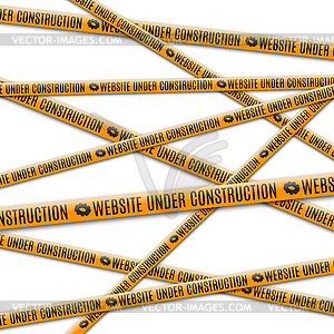 Website under construction,  - vector image