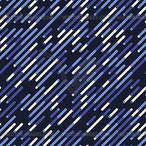 Seamless Blue Shades Diagonal Lines Irregular - vector image