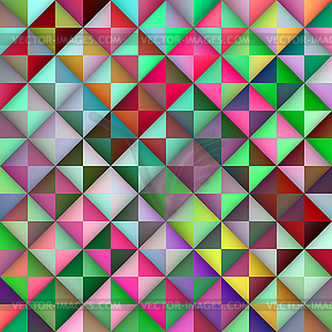 Бесшовные Многоцветный Градиент Треугольник плитки - векторизованный клипарт
