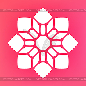 Decorative Mandala Ornaments Logo - vector clipart