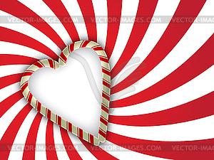 Valentine greetings background - color vector clipart