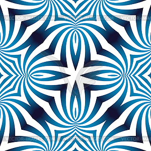 Wavy blue pattern - vector image