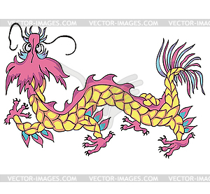 Traditional Chinese Dragon - vector clip art