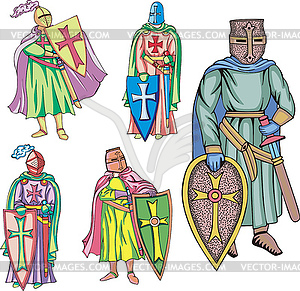 Crusaders - vector image