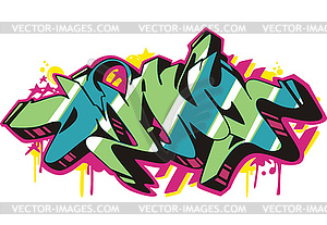 Graffito - many - vector clip art