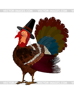 Thanksgiving turkey - vector image