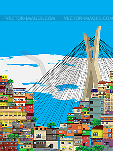 Sao Paulo - vector image
