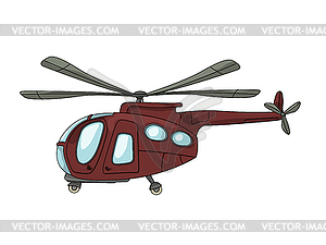 Helicopter - vector clipart