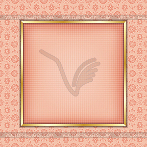 Decorative frame ornament - vector clipart