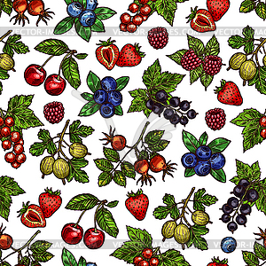 Set of colorful berries - vector EPS clipart