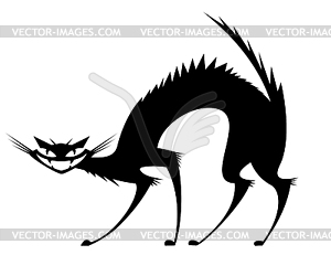Wild cat - vector image