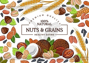 clipart grains