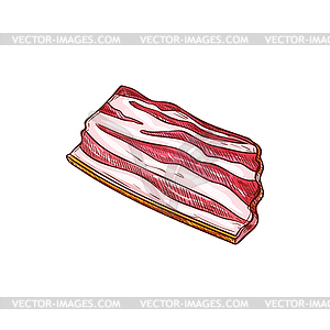 clipart sliced meat