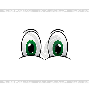 Eyes expressing surprise - vector image