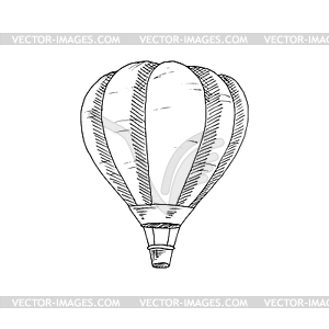 romantic couple in hot air balloon vector illustration drawing Stock Vector  Image  Art  Alamy
