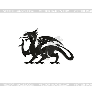 Gryphon mythical creature dragon beast - vector clipart / vector image