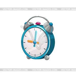 Alarm-clock time measuring clock - vector clipart / vector image