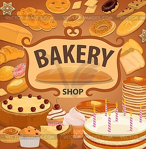 cartoon bakery shop