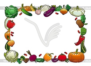 farm vegetables clipart