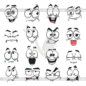 facial expressions clipart