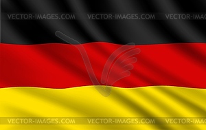 Флаг Германии, национальная идентичность Германии - изображение в формате EPS