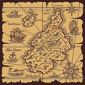 treasure map clip art