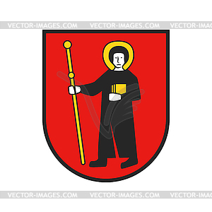 Swiss canton, Switzerland coat of arms, Glarus - vector clipart