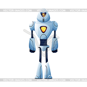 Cyborg robot hi tech robotic automation - vector clip art