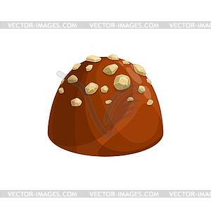 Chocolate candy, sweet dessert confection food - vector clipart / vector image