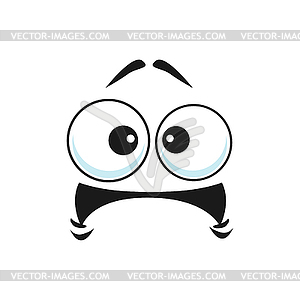 scared mouth clipart