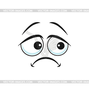 sad face black and white clip art