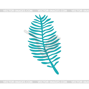 Sea galaxy coral soft seaweed polyps icon - color vector clipart