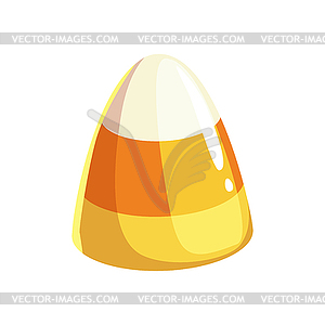 Marmalade jelly three color sweet candy - vector image