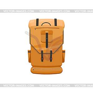 Travel bag back pack trekking backpack - vector image