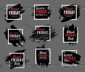 Promotional Stickers for Black Friday