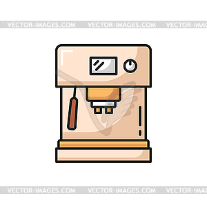 Coffee-machine icon electric coffee maker - vector clipart
