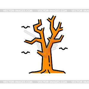 cartoon tree with branches no leaves