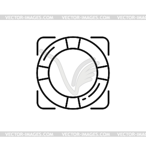 Rescue services, help for customers, support help - vector image