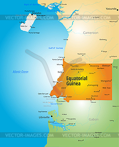 Equatorial Guinea - vector image