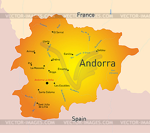 Andorra - vector image