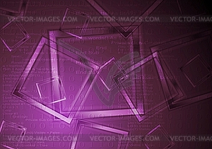 Абстрактный технологический фон - изображение в векторе / векторный клипарт